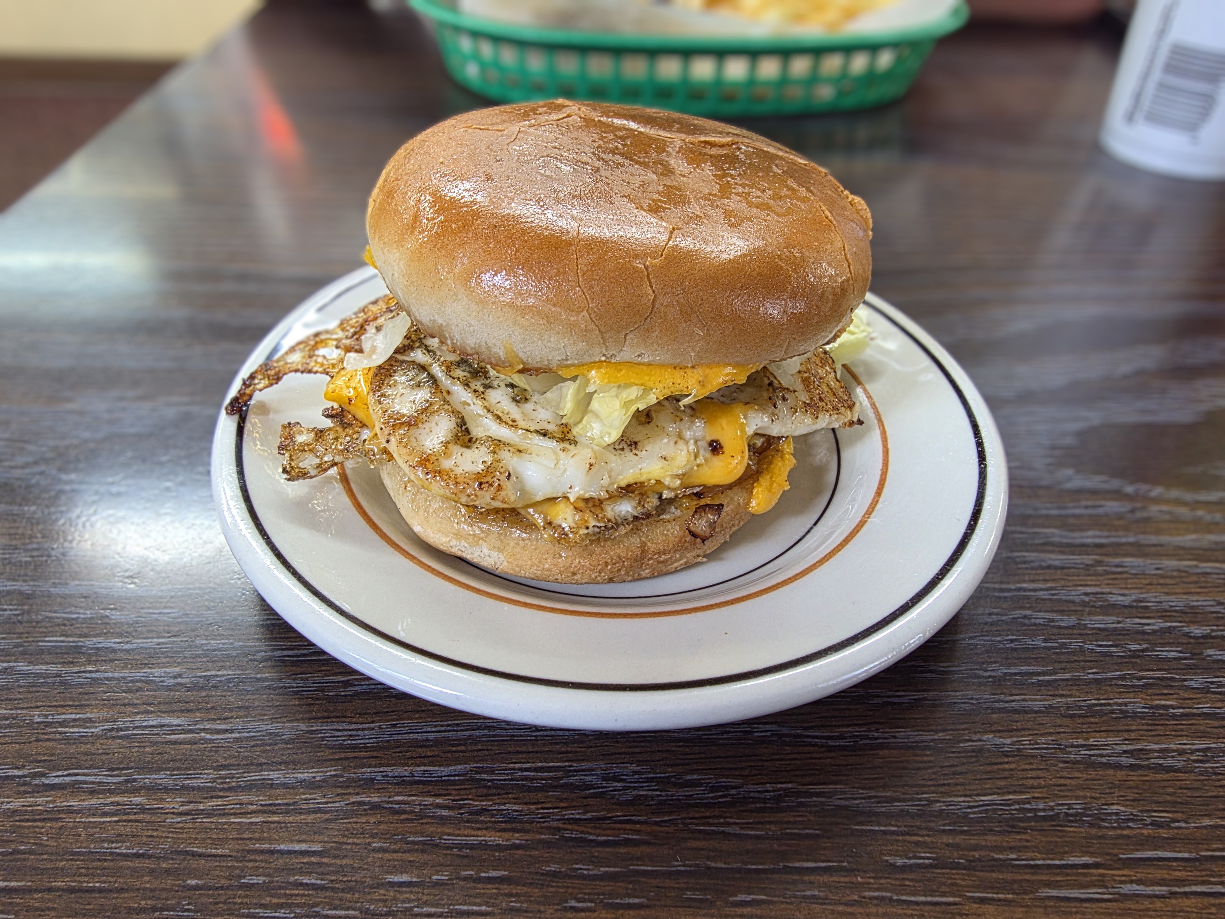 DBL Egg & Cheese Sandwich