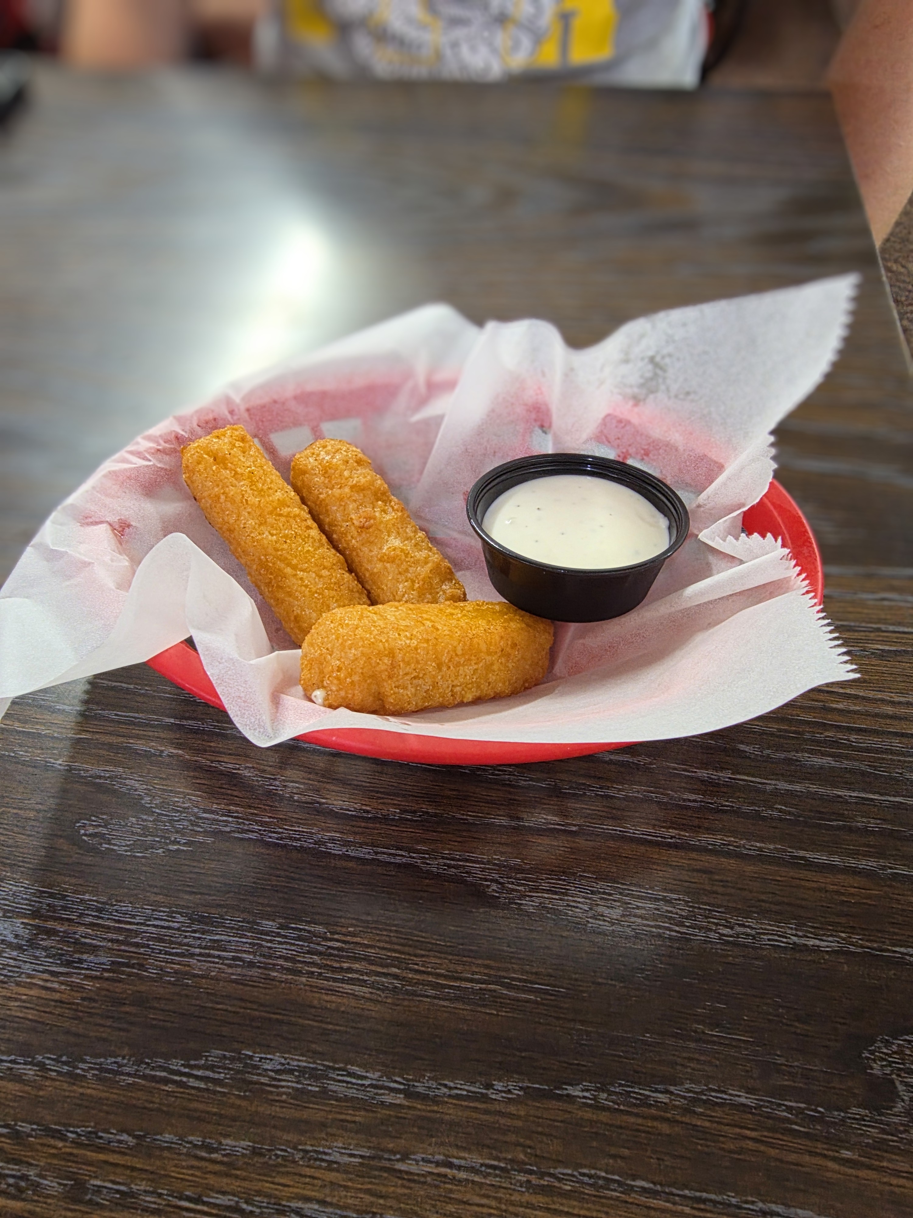 3 Piece Mozzarella Sticks